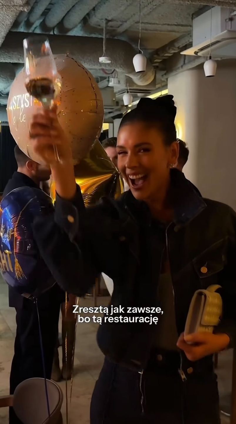 Tak Klaudia Halejcio świętowała 36. urodziny