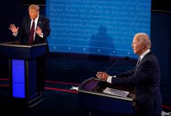 Debata w USA. Joe Biden i Donald Trump w ostrym starciu. "Zamkniesz się?"