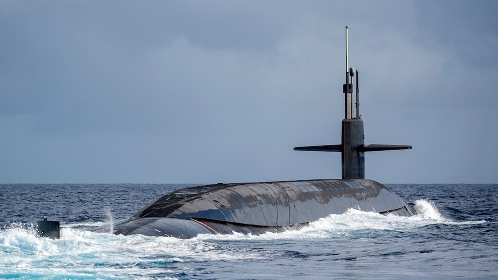 Nosicielami pocisków Trident II są obecnie amerykańskie okręty p