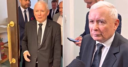 "Bezczelne!". Kaczyński wyszedł z sali. Od razu wypalił w stronę Tuska