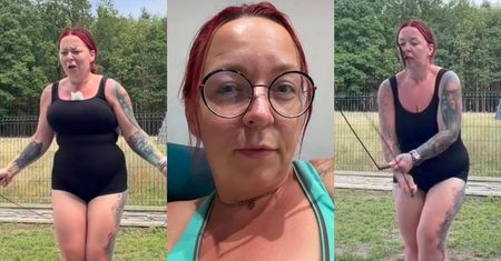 Odchudzona "Mama na obrotach" DAJE CZADU na skakance. Fani pieją z zachwytu: "Jesteś NIESAMOWITA"
