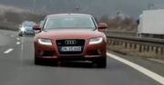 Audi A5, które pochyla się na zakrętach [wideo]