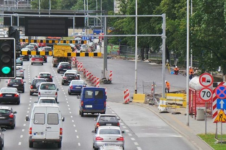 Zmiany na Wisłostradzie. Tak będzie aż do maja