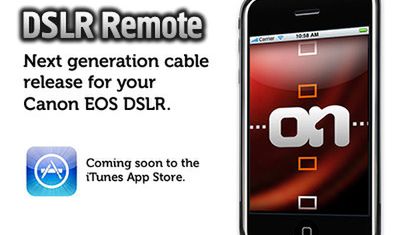 Steruj aparatami Canona przez iPhone'a 1