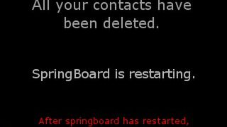Jedno kliknięcie usunie wszystkie kontakty w iPhonie 1