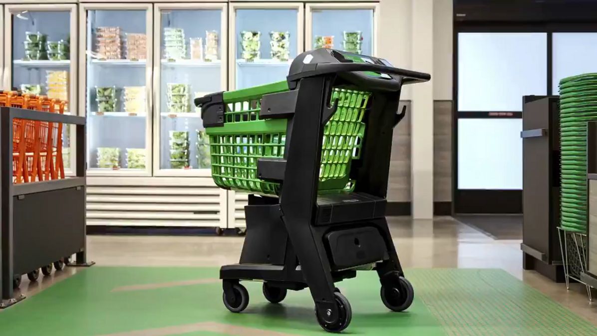 Amazon prezentuje inteligenty wózek na zakupy. Koniec z kolejkami przy kasach 1