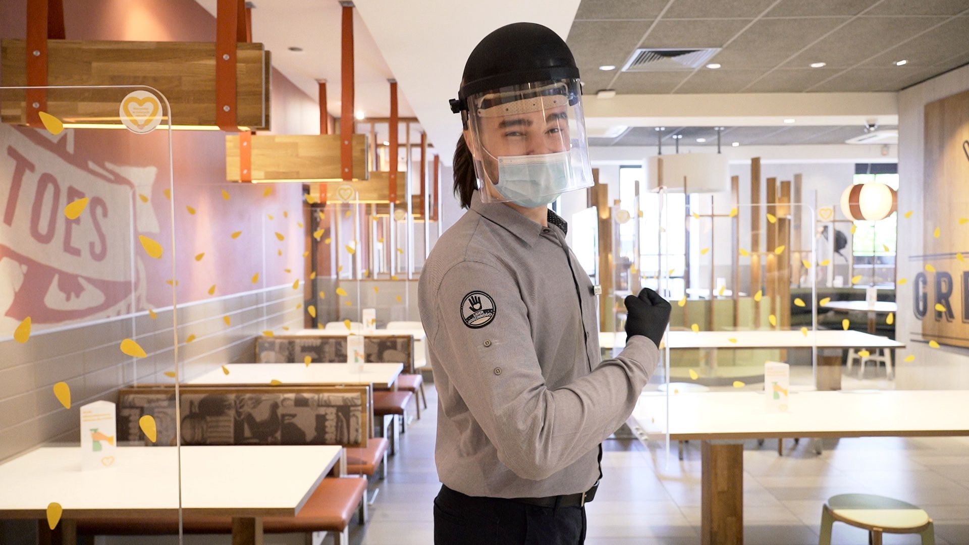 pracownik McDonald’s w Polsce