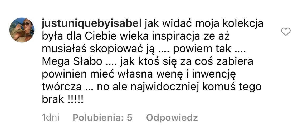 Iza z "Królowych Życia" oskarża Wersow o kopiowanie jej projektów