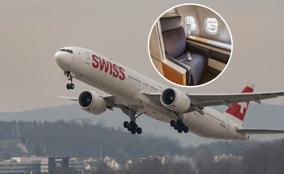Boeing 777-300ER linii lotniczych Swiss ma osiem miejsc w pierwszej klasie