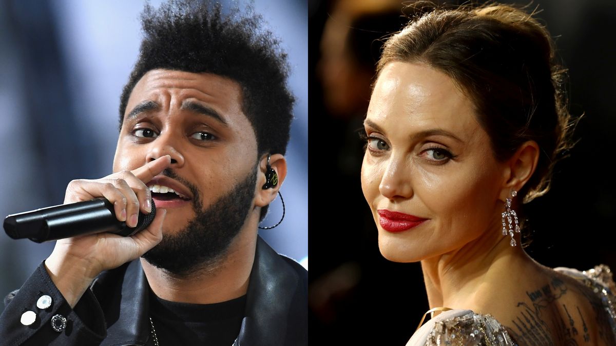 The Weeknd i Angelina Jolie