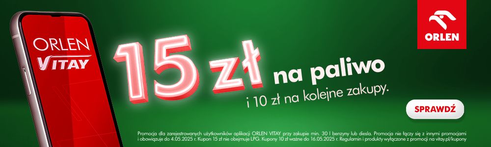 Promocja na stajach ORLEN. Od świąt do majówki jeździmy taniej
