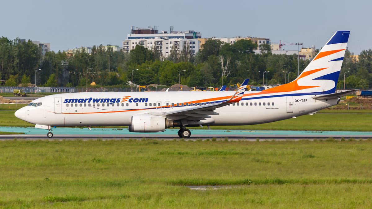 Czeskie linie lotnicze Smartwings dysponują flotą Boeingów 737