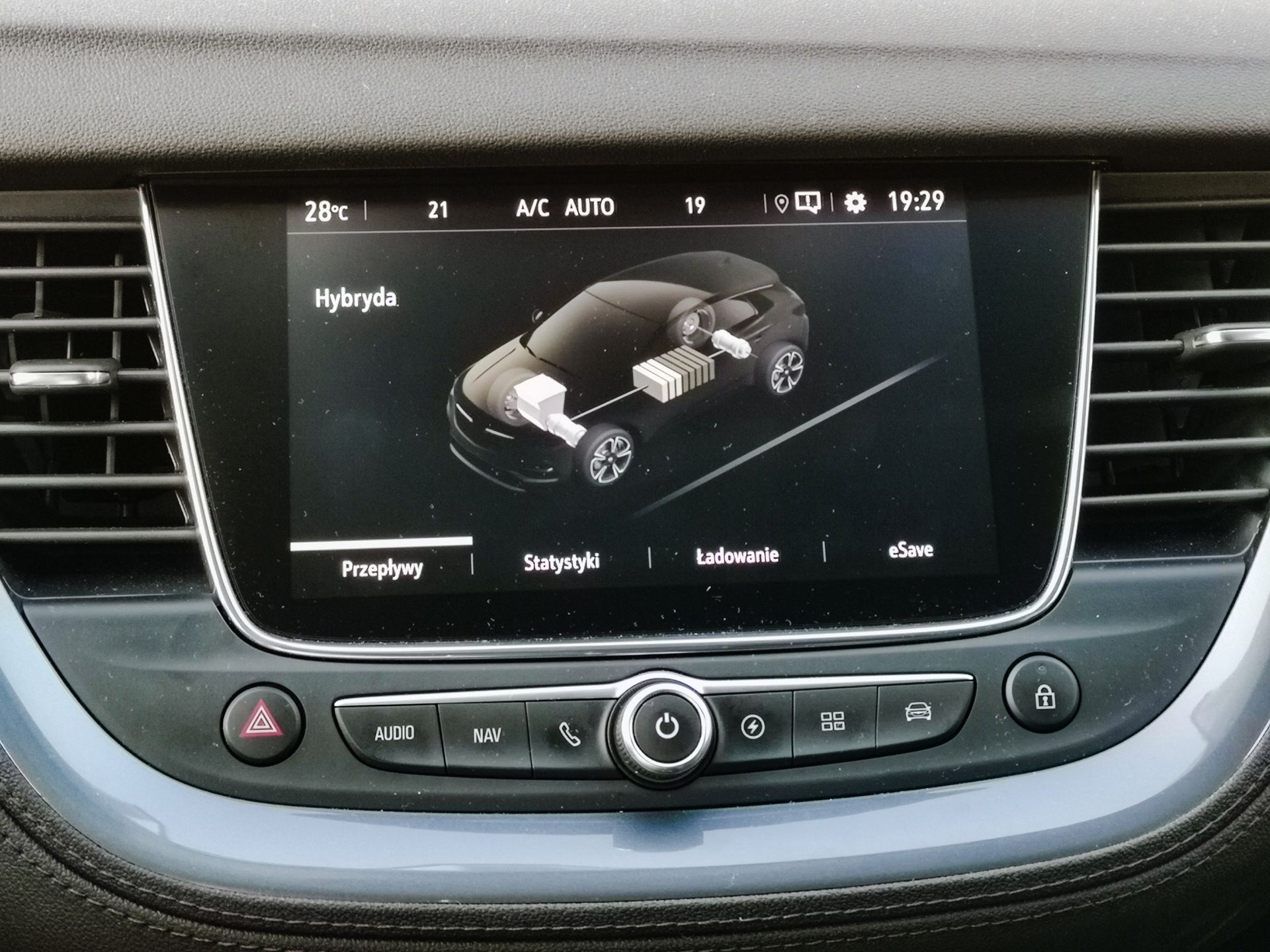 Opel Grandland X Hybrid4: Napęd hybrydowy, system odzyskiwania energii oraz wsparcie kierowcy 4