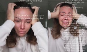 Anna Wendzikowska ZALEWA SIĘ ŁZAMI na Instagramie: "Ból boli, ale nie zabija"