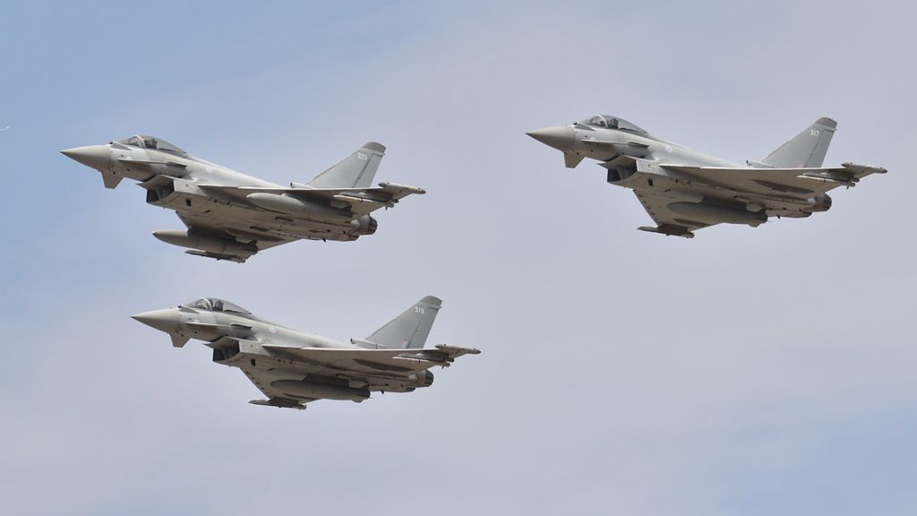 Myśliwce Eurofighter Typhoon
