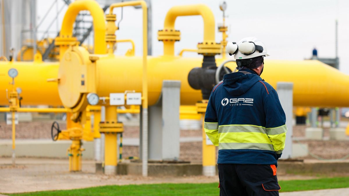 Uroczysto?? otwarcia gazoci?gu Baltic Pipe
27.09.2022 Budno Uroczystosc otwarcia gazociagu Baltic Pipe 
Fot Sebastian Nowik/REPORTER
Sebastian Nowik/REPORTER