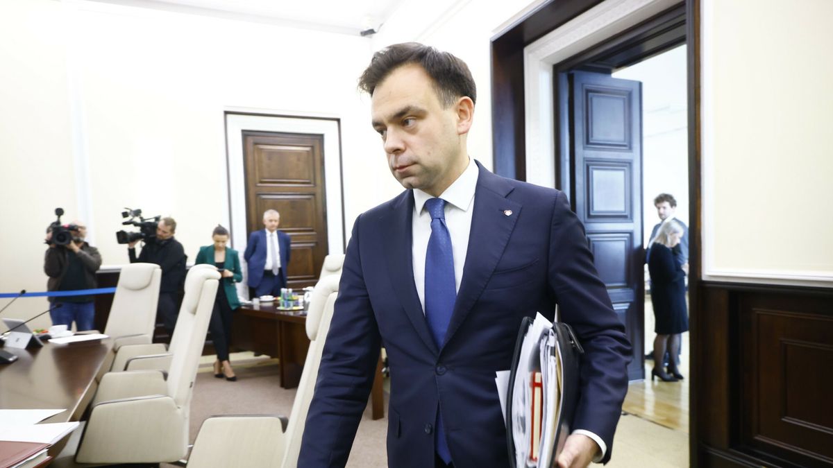 Minister finansów Andrzej Domański