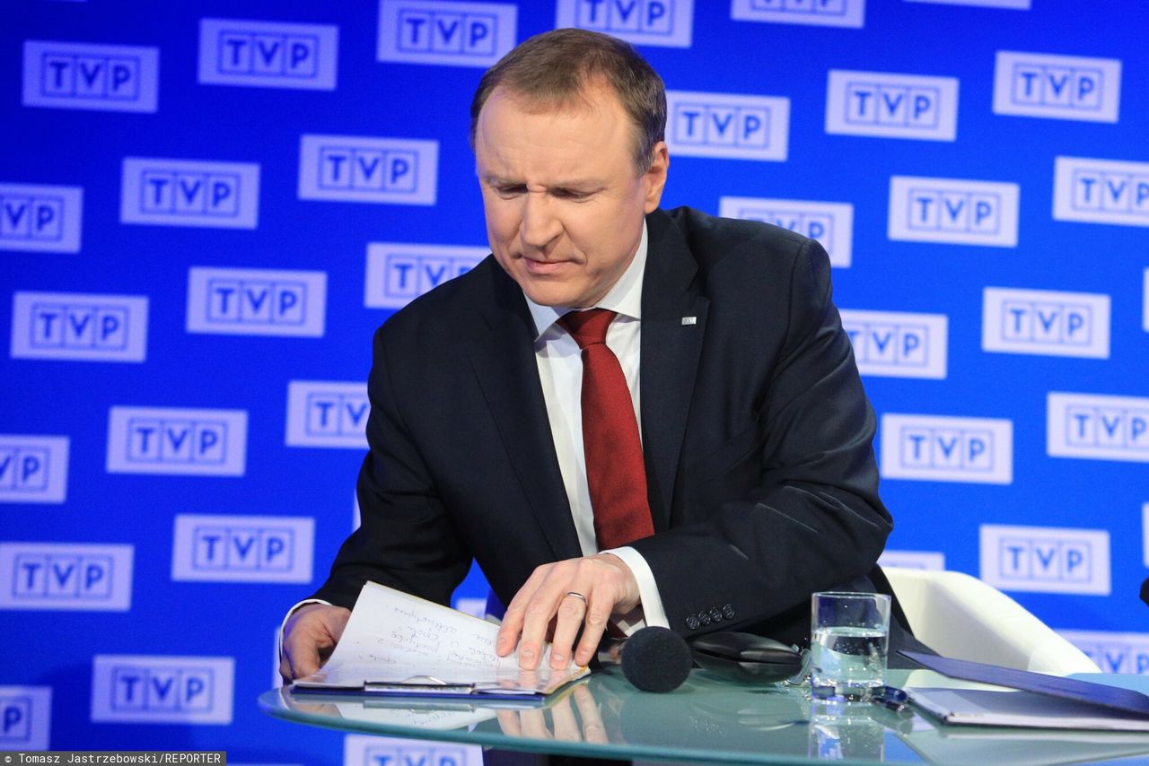 Prezes TVP Jacek Kurski