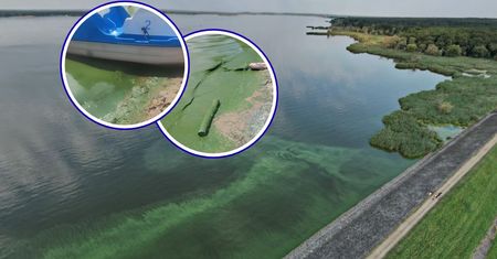 "Jezioro Dubajskie" na Opolszczyźnie podbiło TikToka. Wideo ma już 2 mln wyświetleń
