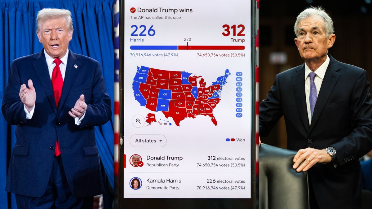 Donald Trump i Jerome Powell