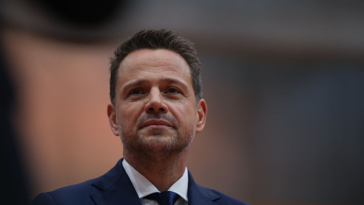 Rafał Trzaskowski na spotkaniu w Krakowie