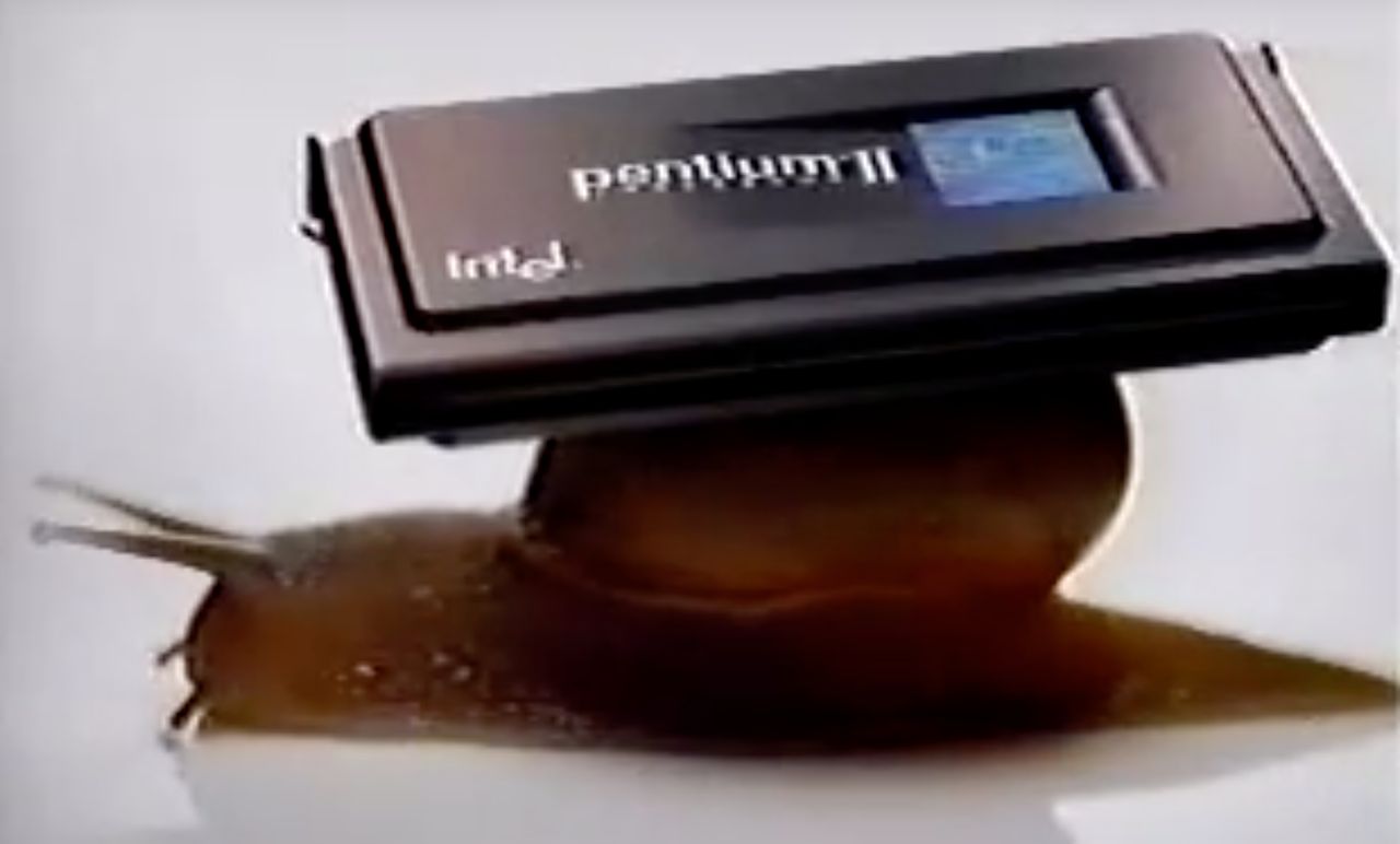 Ślimak, ślimak pokaż rogi, dam ci Pentium II