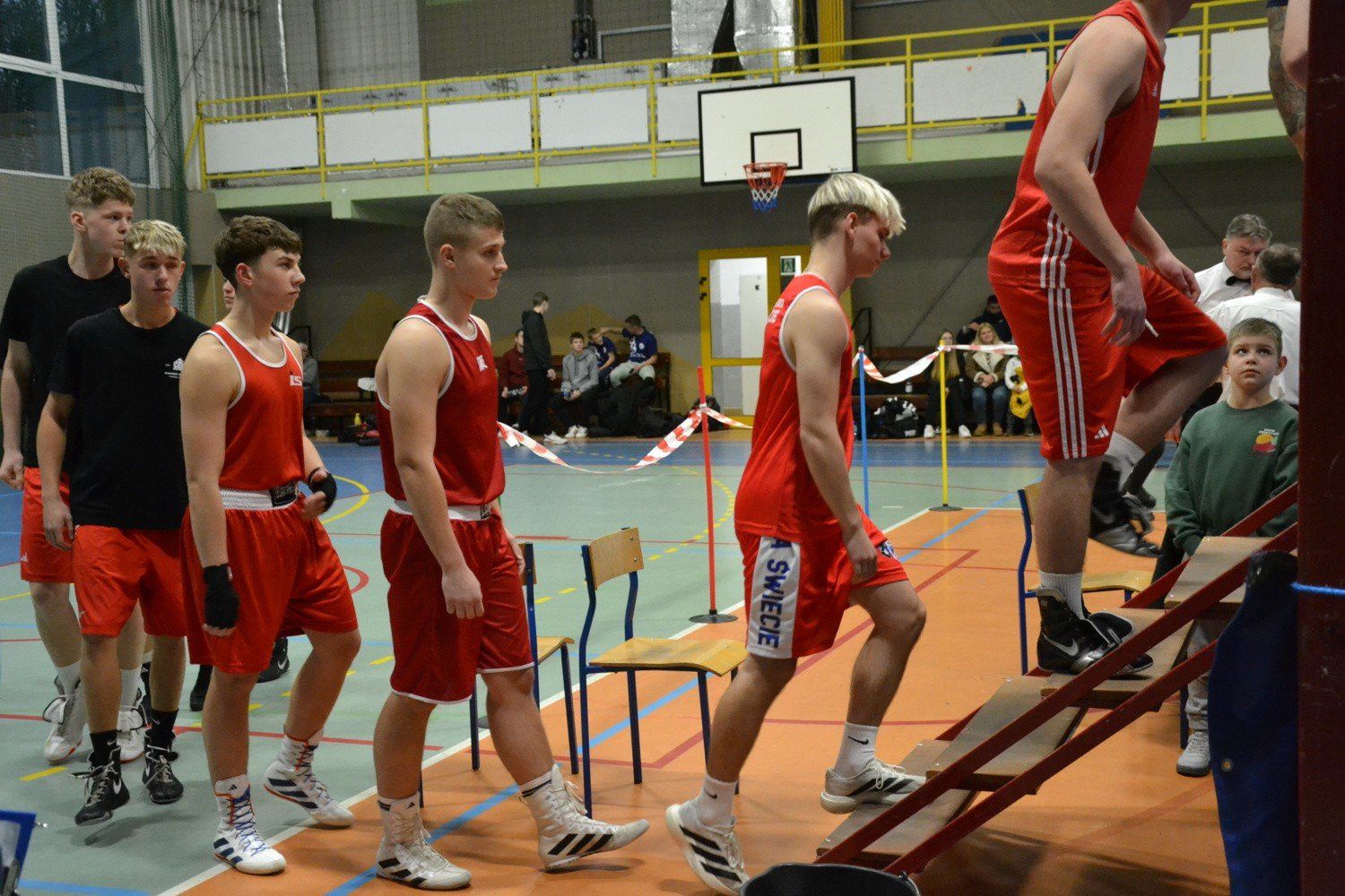 Mecz Bokserski Województwo Kujawsko - Pomorskie vs Województwo Świętokrzyskie o Puchar Marszałka Województwa Kujawsko - Pomorskiego w Lipnie