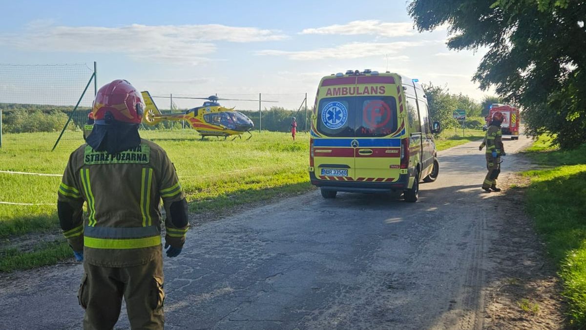 Motocyklista potrącił dzieci