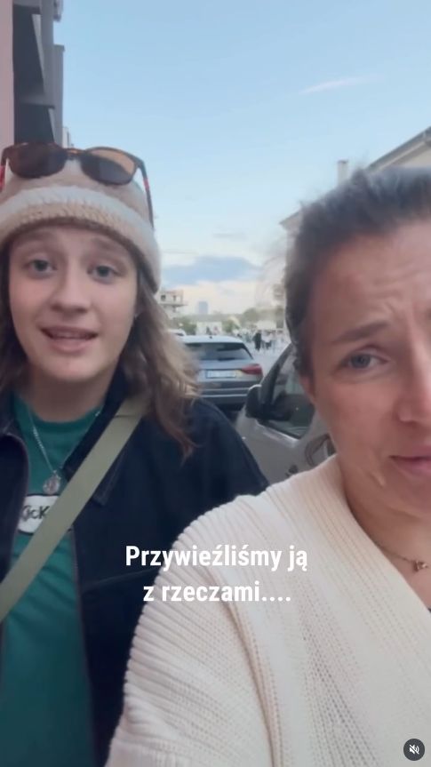 Anna Dereszowska z córką