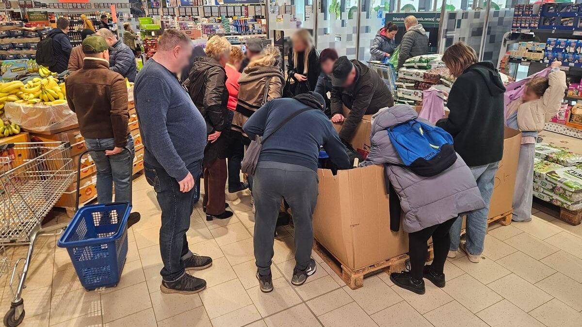 Wyprzedaż ubrań i artykułów przemysłowych w Lidlu po 5 zł