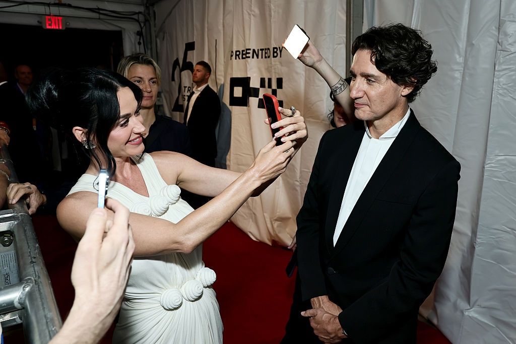 Katy Perry i Justin Trudeau w Nowym Jorku