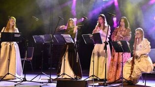XXII Festiwal Kultury Dawnej w Malborku. Koncert galowy odbył się w zamkowym Karwanie