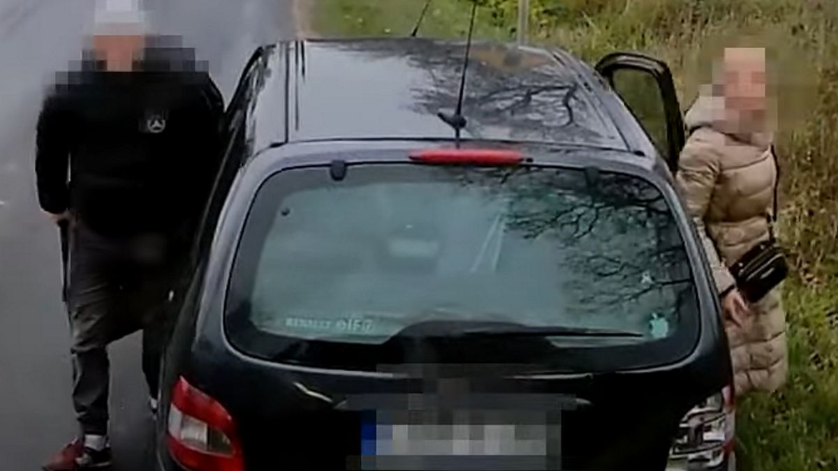 Kierowca osobówki otrzymał mandat