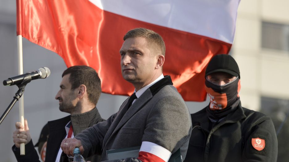 Robert Bąkiewicz jest kością niezgody dla narodowców