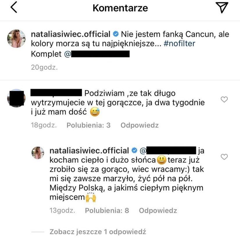 Natalia Siwiec wraz z rodziną wraca do Polski