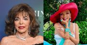 92-letnia Joan Collins olśniewa w białym stroju kąpielowym