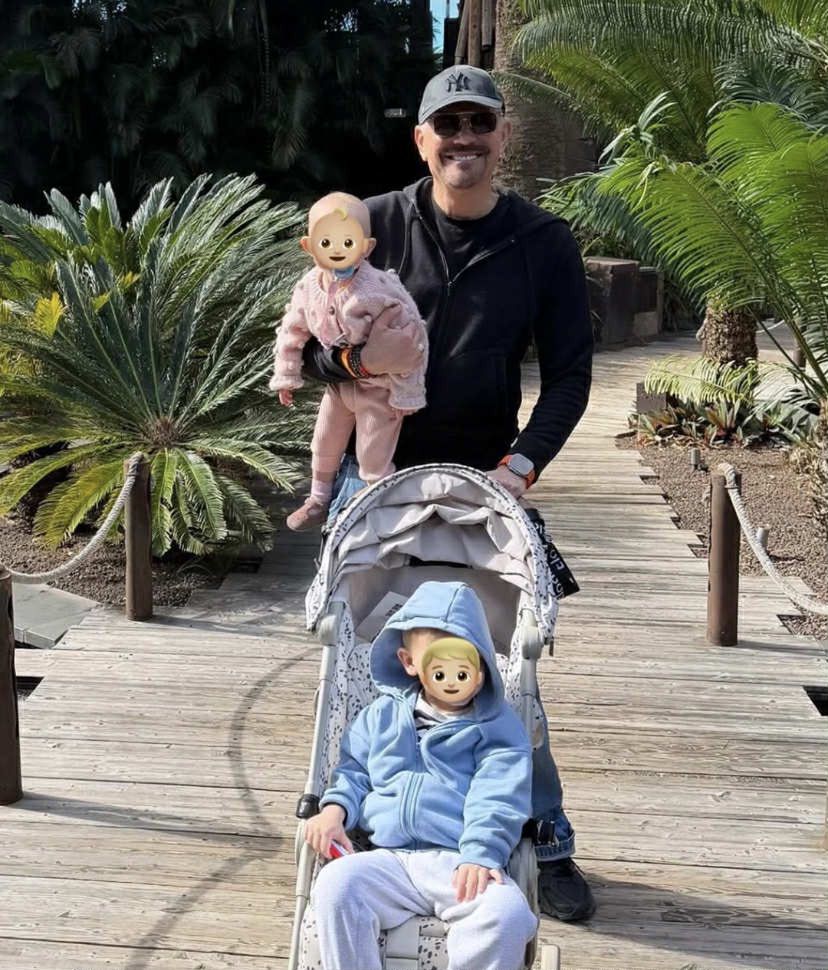 Krzysztof Ibisz na świątecznych wakacjach