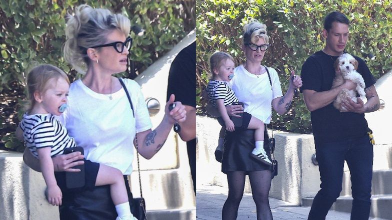 Kelly Osbourne spaceruje 