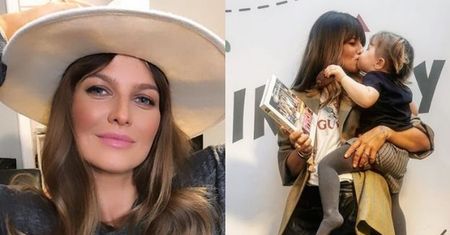 Ciężarna Anna Lewandowska promuje nową książkę w towarzystwie Klary. "Moja motywacja"