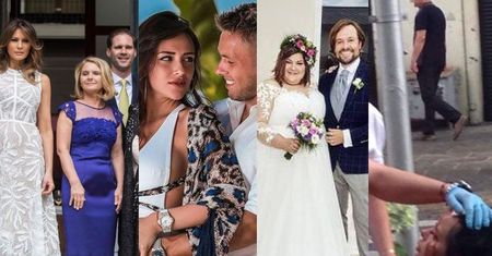 ZDJĘCIA TYGODNIA: Siostra G. wbija się w ścianę, żona Rybusa pokazuje brzuszek, a Chylińska dziwną fryzurę
