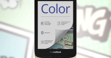 Kolorowy czytnik e-booków za mniej niż 1000 złotych! PocketBook Color już w sklepach