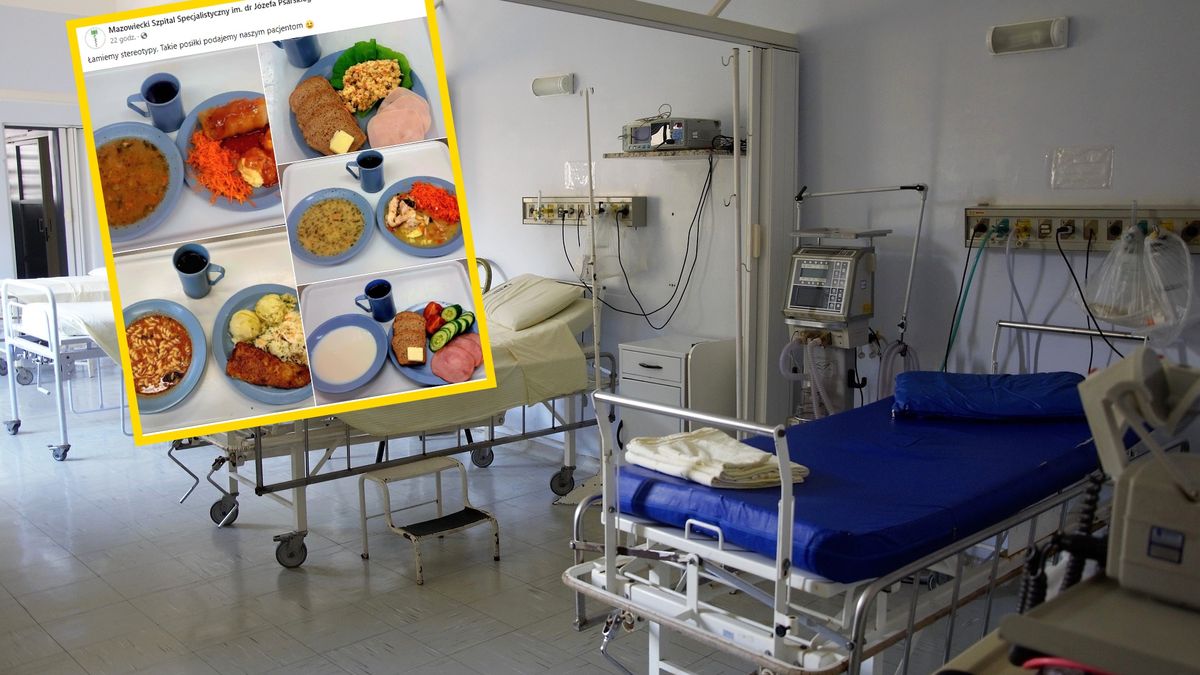 Tak karmią w ostrołęckim szpitalu 