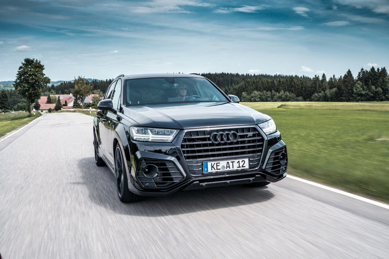 Audi Q7 zmodyfikowane przez ABT. Poprawiono nie tylko napęd