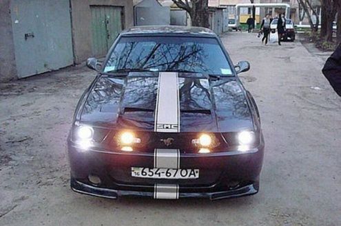 Prawie jak Mustang...