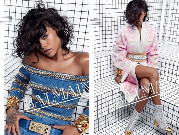 Rihanna nową twarzą Balmain!