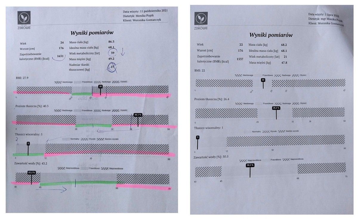 dzienniczek dietetyczny projekt zdrowie