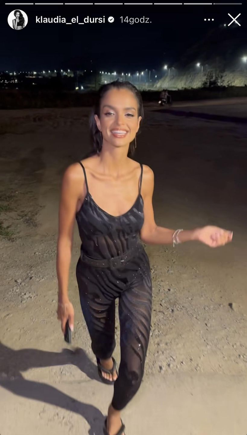 Klaudia El Dursi postawiła na błysk i prześwity 