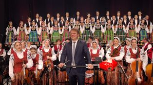 Białobrzegi: Zespół Mazowsze wystąpił z koncertem jubileuszowym. Wspaniałe widowisko. Zobaczcie zdjęcia