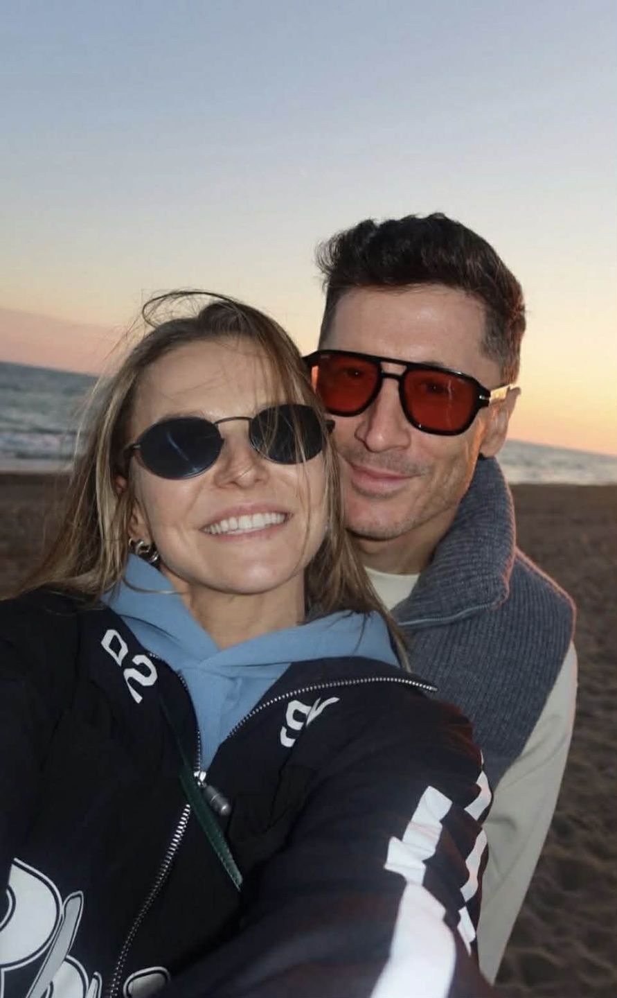 Anna i Robert Lewandowscy 