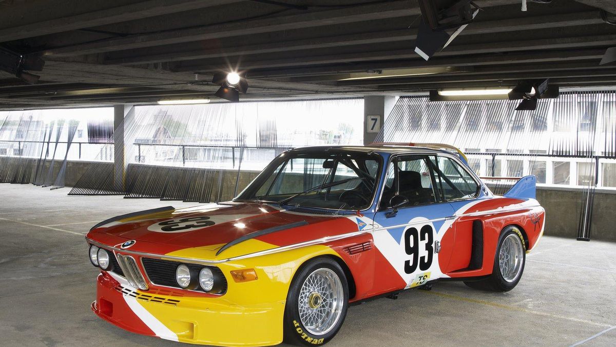 Kolekcja BMW Art Car wystawiona w Londynie 1